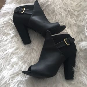 Michael Antonio Women’s Peep Toe Bootie